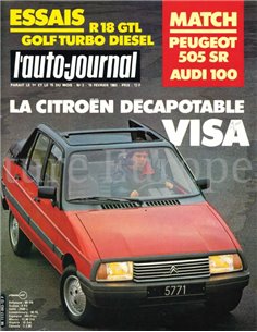 1983 L'AUTO-JOURNAL MAGAZINE 3 FRANS