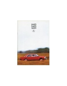 1979 MERCEDES BENZ E KLASSE DIESEL BROCHURE NEDERLANDS