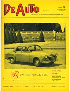 1954 DE AUTO MAGAZINE 52 DUTCH