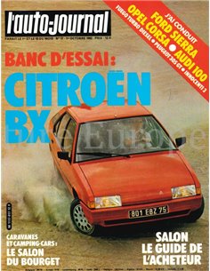 1982 L'AUTO-JOURNAL MAGAZINE 17 FRENCH