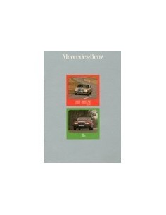 1975 MERCEDES BENZ E KLASSE BROCHURE NEDERLANDS