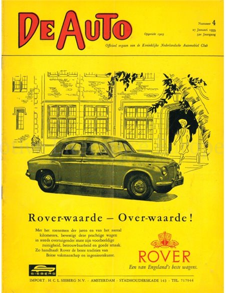1955 DE AUTO MAGAZIN 04 NIEDERLÄNDISCH