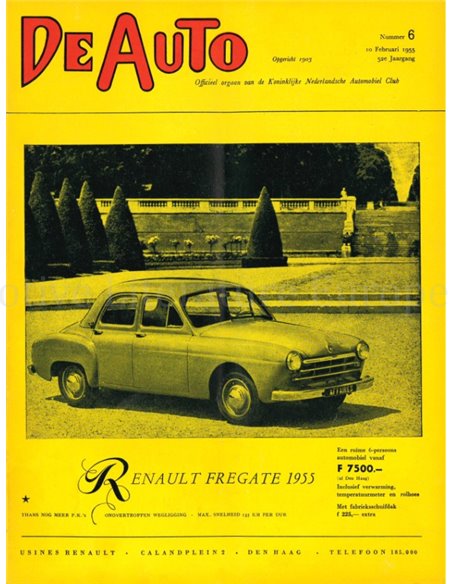 1955 DE AUTO MAGAZINE 06 NEDERLANDS