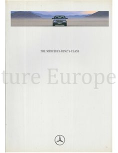 1992 MERCEDES BENZ S KLASSE BROCHURE ENGELS