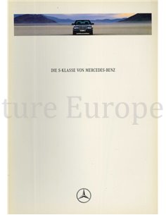 1991 MERCEDES BENZ S KLASSE PROSPEKT DEUTSCH