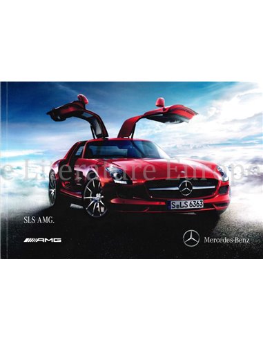 2011 MERCEDES BENZ SLS AMG COUPE BROCHURE GERMAN
