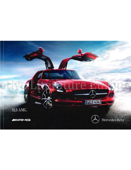 2011 MERCEDES BENZ SLS AMG BROCHURE GERMAN