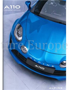 2020 ALPINE A110 PREMIERE EDITION BROCHURE DUTCH