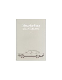 1983 MERCEDES BENZ E KLASSE BROCHURE NEDERLANDS