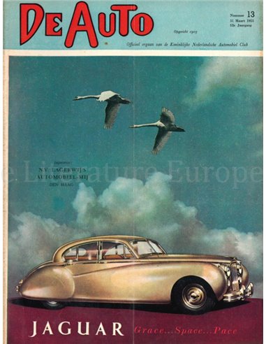 1955 DE AUTO MAGAZIN 13 NIEDERLÄNDISCH