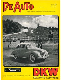 1955 DE AUTO MAGAZIN 16 NIEDERLÄNDISCH