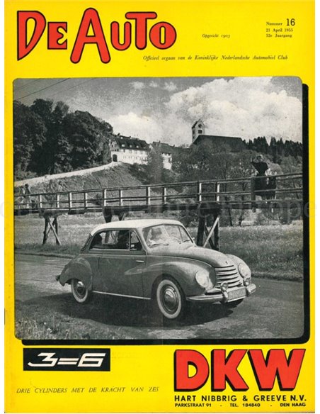 1955 DE AUTO MAGAZINE 16 DUTCH