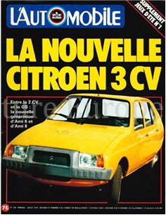 1978 L'AUTOMOBILE MAGAZIN 385 FRANZÖSISCH