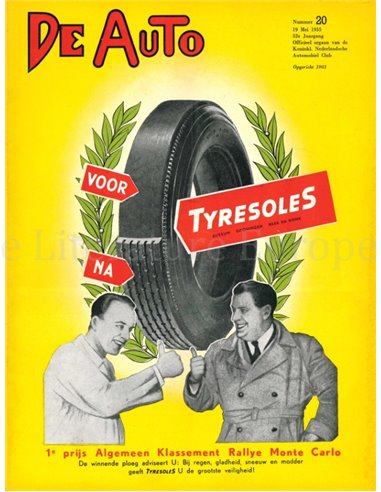 1955 DE AUTO MAGAZINE 20 NEDERLANDS