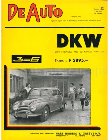 1955 DE AUTO MAGAZINE 22 DUTCH