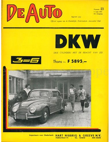 1955 DE AUTO MAGAZINE 23 DUTCH