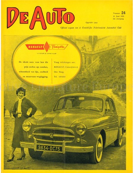 1955 DE AUTO MAGAZIN 23 NIEDERLÄNDISCH