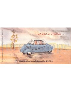 1955 MESSERSCHMITT KR 175 BROCHURE DUITS