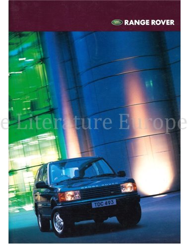 1997 RANGE ROVER BROCHURE ENGELS