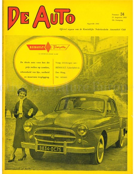 1955 DE AUTO MAGAZINE 34 NEDERLANDS