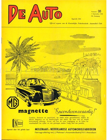 1955 DE AUTO MAGAZINE 35 NEDERLANDS