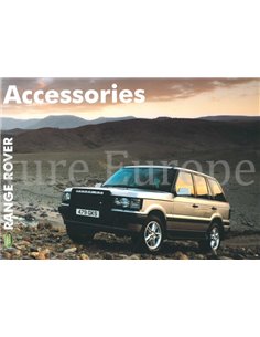 2001 RANGE ROVER ACCESSORIES BROCHURE ENGLISH