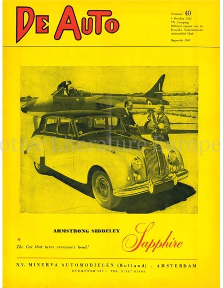 1955 DE AUTO MAGAZINE 40 DUTCH