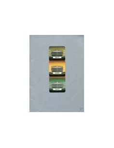 1973 MERCEDES BENZ E KLASSE DIESEL BROCHURE FRANS