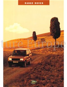 1994 RANGE ROVER BROCHURE NEDERLANDS