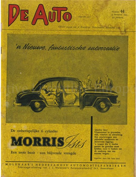 1955 DE AUTO MAGAZINE 44 DUTCH