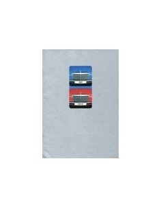 1973 MERCEDES BENZ E KLASSE BROCHURE FRANS
