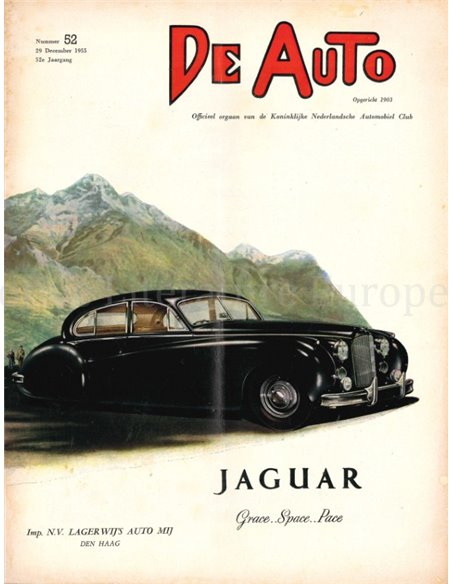 1955 DE AUTO MAGAZINE 52 DUTCH
