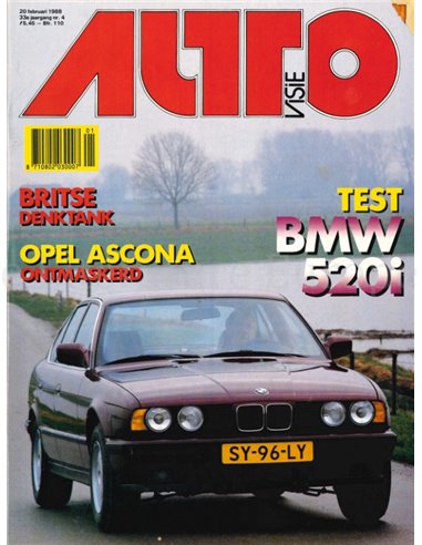 1988 AUTOVISIE MAGAZIN 04 NIEDERLÄNDISCH