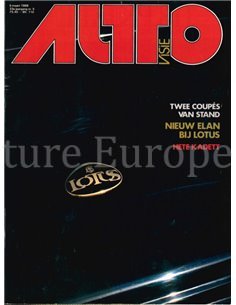 1988 AUTOVISIE MAGAZIN 05 NIEDERLÄNDISCH