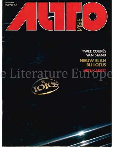 1988 AUTOVISIE MAGAZINE 05 DUTCH