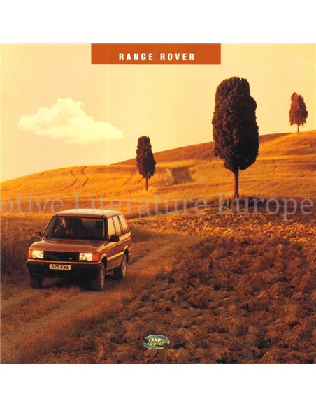 1994 RANGE ROVER BROCHURE NEDERLANDS