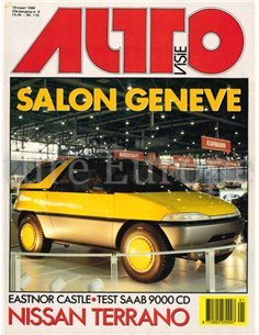 1988 AUTOVISIE MAGAZIN 06 NIEDERLÄNDISCH