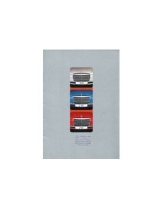 1973 MERCEDES BENZ E KLASSE BROCHURE DUITS
