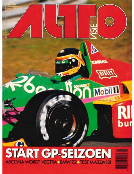 1988 AUTOVISIE MAGAZIN 07 NIEDERLÄNDISCH