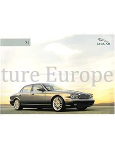 2006 JAGUAR XJ PROSPEKT DEUTSCH