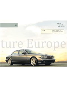 2006 JAGUAR XJ PROSPEKT FRANZÖSISCH