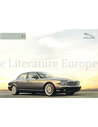 2006 JAGUAR XJ BROCHURE ENGLISH