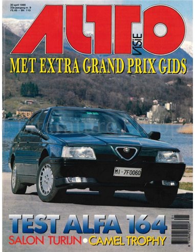 1988 AUTOVISIE MAGAZIN 09 NIEDERLÄNDISCH