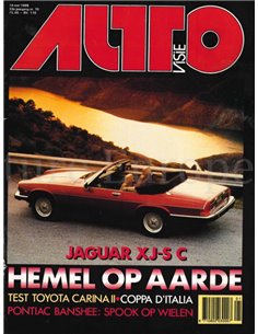 1988 AUTOVISIE MAGAZINE 10 DUTCH