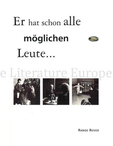 1994 RANGE ROVER PROSPEKT DEUTSCH