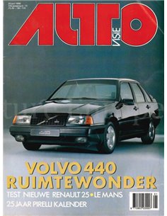 1988 AUTOVISIE MAGAZIN 13 NIEDERLÄNDISCH