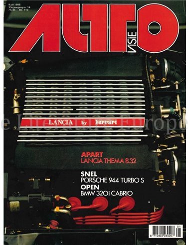 1988 AUTOVISIE MAGAZINE 14 NEDERLANDS