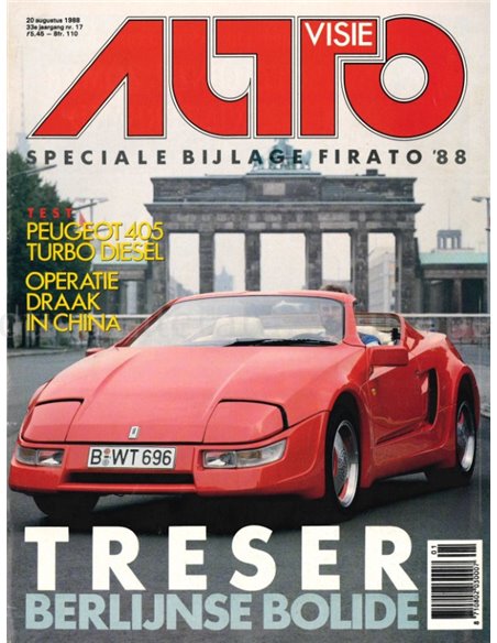 1988 AUTOVISIE MAGAZINE 17 DUTCH