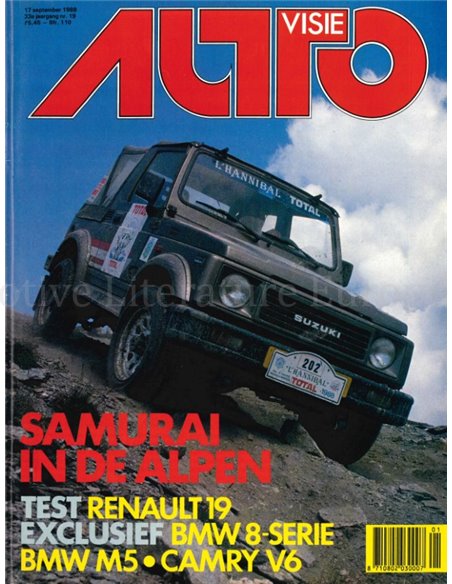 1988 AUTOVISIE MAGAZINE 19 DUTCH