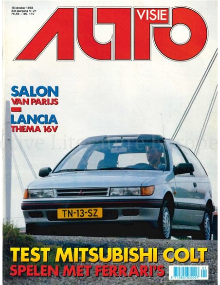 1988 AUTOVISIE MAGAZINE 21 NEDERLANDS